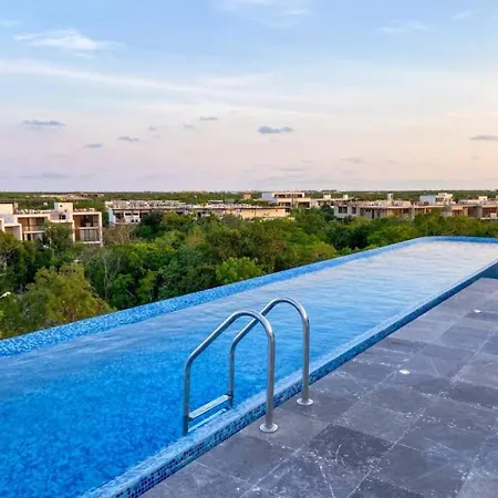 Excellent Studio In Aldea Zama With Pool, Gym, Wifi